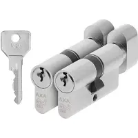 Axa Set van 2 AXA Knop Veiligheidscilinder Security K30/30 SKG**