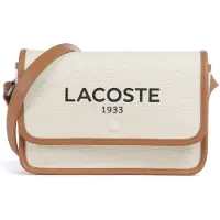 Lacoste Schoudertas 'Heritage Canvas' wit