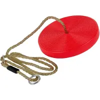 Small Foot - Schommelschijf Rood, 175cm