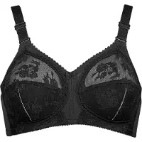 Triumph Niet voorgevormde bh Doreen | Maat: 95E | Kleur: Zwart