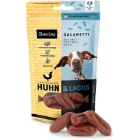 Chewies 8x Salametti Hondensnack Kip & Zalm 200 Gr