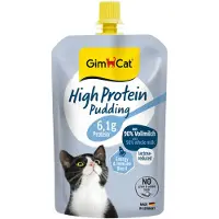 GimCat 10x Pudding Kattensnack High Protein 100 Gr