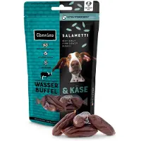 Chewies 9x Salametti Hondensnack Waterbuffel & Kaas 60 Gr