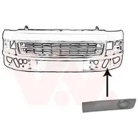 VAN WEZEL 5790491 Ventilatiegrille, bumper