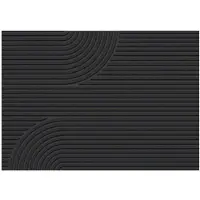 MD-ENTREE MD Entree - Deurmat - Schoonloopmat - Impression Zen - Lines Anthra - 50 x 75 cm
