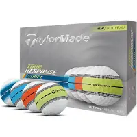 TaylorMade Tour Response Stripe Multi golfballen
