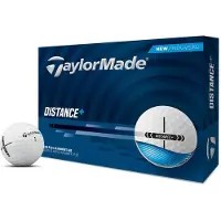 TaylorMade Distance+ 2025 golfbal wit