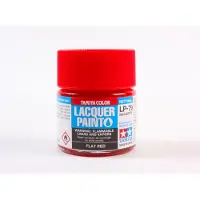 Tamiya Hobbyverf Enamel verf - LP-79 Red - Matt - Lacquer Paint - Verf potje - 10 ml