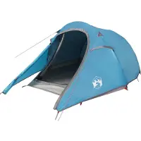 vidaXL Tunneltent 3-persoons waterdicht blauw