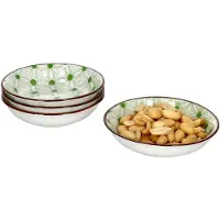 Ritzenhoff & Breker Set van 4 platte kommen 9.5cm Lime Rio - Ritzenhoff 744804