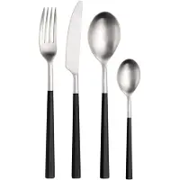 Pintinox Bestekset - Rvs & ABS - Hive Black - 24 Stuks