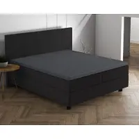 Dreamhouse Topper hoeslaken - dubbel jersey - antraciet - 160/180x200/220 cm