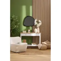 Atmosphera Colva Decoratief Wandpaneel - Set van 2 stuks - 240x60cm - Beige