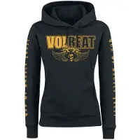 Volbeat Trui met capuchon - God Of Angels Trust - S tot XXL - voor Vrouwen - zwart | Maat L