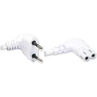 GOOD CONNECTIONS 1550-ZW007W 0.75m CEE7/16 C7 stekker Wit electriciteitssnoer