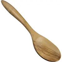 Bérard Franse olijfhouten 12-inch handgemaakte houten lepel Terra-collectie