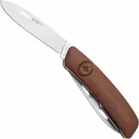 Swiza D04 AM, KNI.0046.6300, Walnut, Zwitsers zakmes, 6 tools