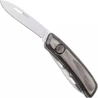 Swiza D04 AM, KNI.0046.6510, Laminate Black, Zwitsers zakmes, 6 tools