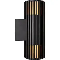 Nordlux Design buitenlamp Aludra dubbel - zwart