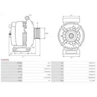 AS-PL A01044S Dynamo / Alternator