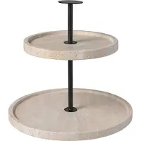 Villeroy & Boch Etagere Manufacture Travertine ø 24,5 cm