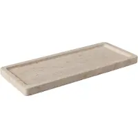 Villeroy & Boch Manufacture Travertine Schaal 10,5x25,5 Cm - Dienbladen Steen Beige - 1013752916