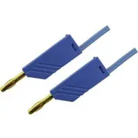 Hirschmann Test & Measurement MLN 25/2,5 BL Meetsnoer Banaanstekker 4 mm Banaanstekker 4 mm 25.00 cm Blauw 1 stuk(s)