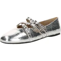 Michael Kors Ballerina met riempjes 'INDY FLEX' zilver