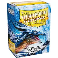 Arcane Tinmen Dragon Shield - Standaard Size Card Sleeves Sapphire Matte 100x