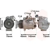 VAN WEZEL 3000K697 Aircopomp