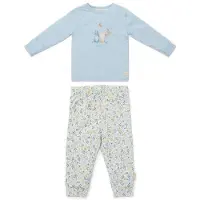 Little Dutch pyjama lichtblauw Jongens/Meisjes Stretchkatoen Ronde hals - maat 62/68