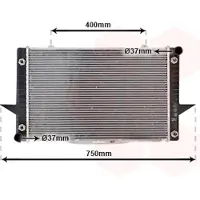 VAN WEZEL 59002093 Radiateur