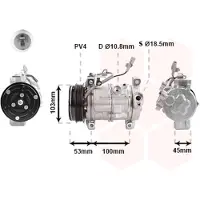 VAN WEZEL 5201K700 Aircopomp