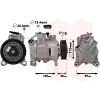 VAN WEZEL 0600K489 Aircopomp