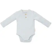 Little Dutch romper Baby Blue lichtblauw Jongens Katoen Ronde hals Effen - maat 62