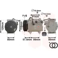 VAN WEZEL 1800K451 Aircopomp