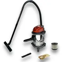 Shark Vacuum Cleaner Nat en Droog Stofzuiger Bouwstofzuiger | Stofzuiger | 1200 Watt | IPX4 | RVS vuilreservoir 15 L | Stroomkabel 4 m | Blaasfunctie