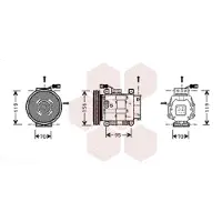 VAN WEZEL 1700K031 Aircopomp