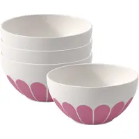 Villeroy & Boch Mueslikom Fleur Cassis Ø14cm (4 delig)