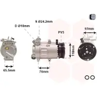 VAN WEZEL 1801K001 Aircopomp