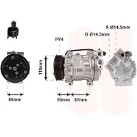 VAN WEZEL 1800K393 Aircopomp