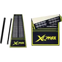 Xqmax -Dartmat-Checkout-INCL OCHE-Groen/Zwart-285x60CM