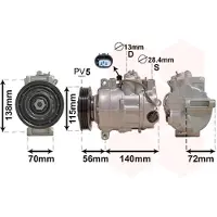 VAN WEZEL 3000K704 Aircopomp
