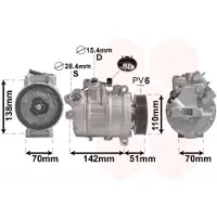 VAN WEZEL 0600K417 Aircopomp