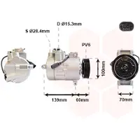 VAN WEZEL 5800K356 Aircopomp