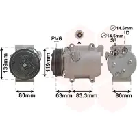 VAN WEZEL 5900K121 Aircopomp