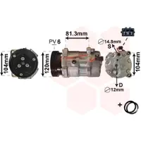 VAN WEZEL 5800K172 Aircopomp