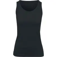 Build Your Brand Top - Ladies Jersey Basic Tank - M - voor Vrouwen - zwart - Maat M