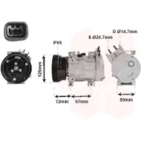 VAN WEZEL 1300K429 Aircopomp