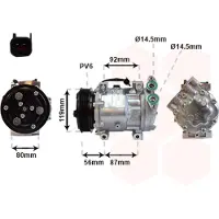 VAN WEZEL 1800K431 Aircopomp